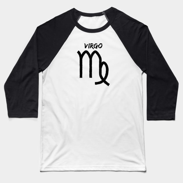 VIRGO IN OIL Baseball T-Shirt by jcnenm
